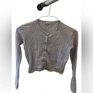 Brandy Melville Zoe Cable Knit Cardigan